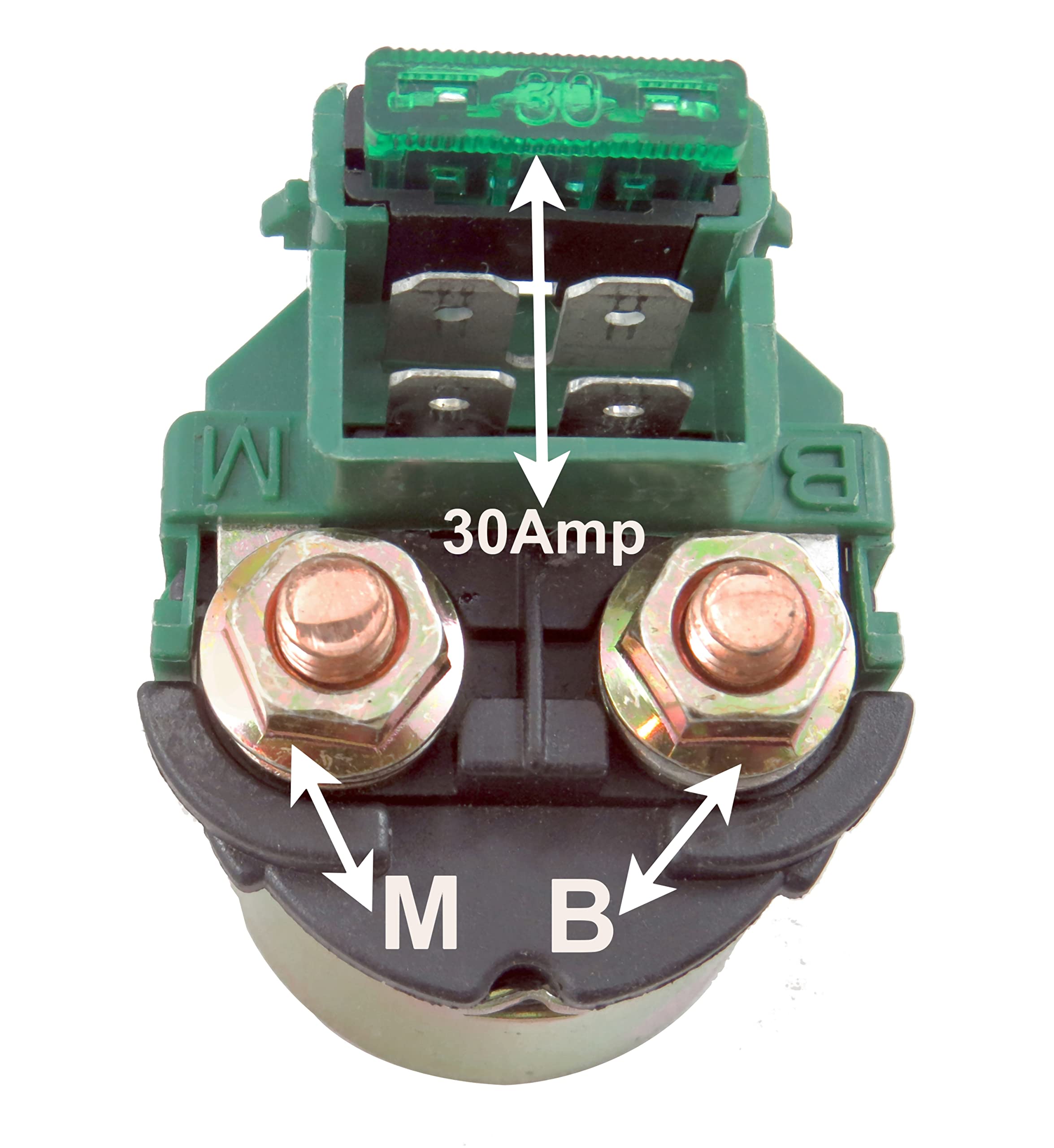 Aitook Starter Solenoid Relay Replacement for Honda VTR250 Interceptor VTR 250 1988-1990 - Perfect for Motorcycle Repair & Maintenance