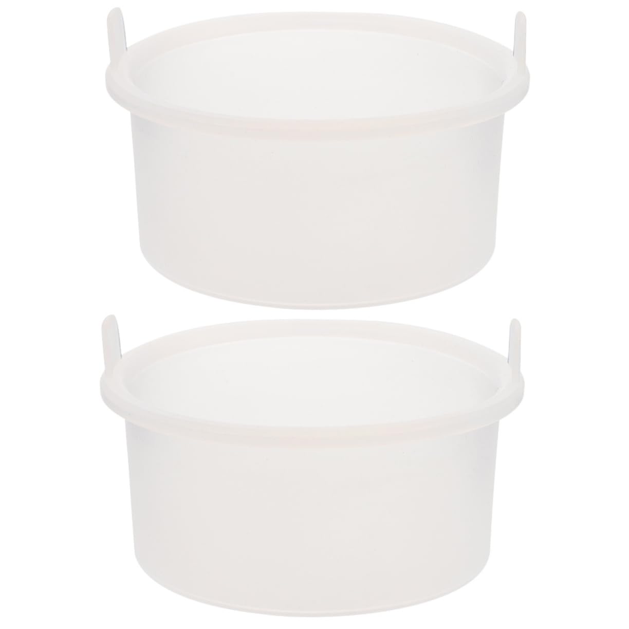 2 Pack Silicone Wax Melting Bowls - Reusable Wax Warmer Liners for Hair Removal & Scented Wax, Non-Stick Inner Pot for Home Waxing Kits & Spa Treatments (Perfect for DIY Beauty & Professional Salon Use)