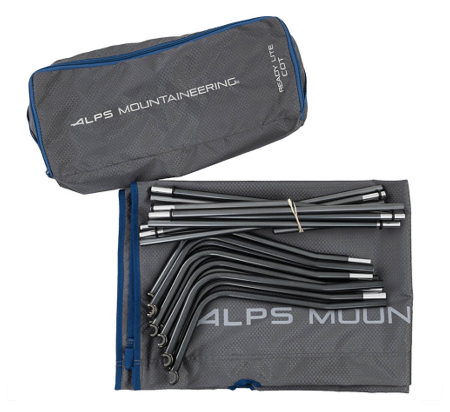 Alps Mountaineering Ready Lite Cot - Lightweight Portable Folding Camping Bed for Adults, Durable & Comfortable - Perfect for Backpacking, Hiking, and Outdoor Adventures