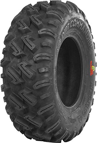 GBC Dirt Commander Front Tire 25x10x12 for 2009-2013 Honda MUV700 Big Red - Off-Road ATV & UTV Replacement Tire for Mud, Sand & Trail Riding