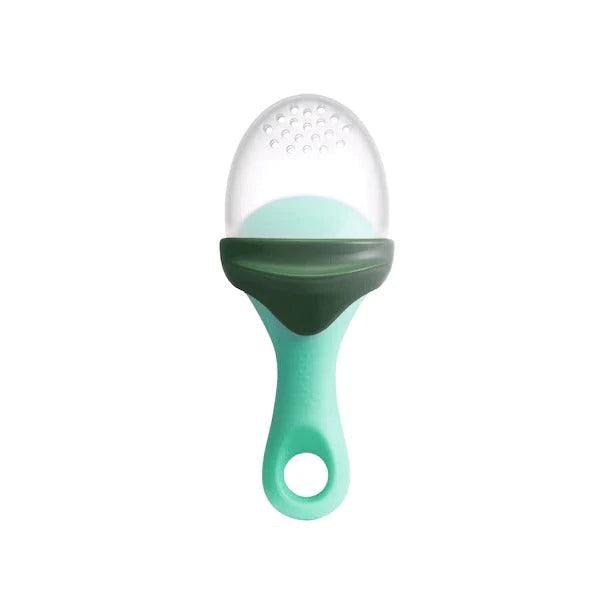 Boon Pulp Silicone Baby Feeder - Safe & Easy Self-Feeding for Infants - Perfect for Purees, Fruits & Teething Relief - Ideal for Travel & On-the-Go Feeding