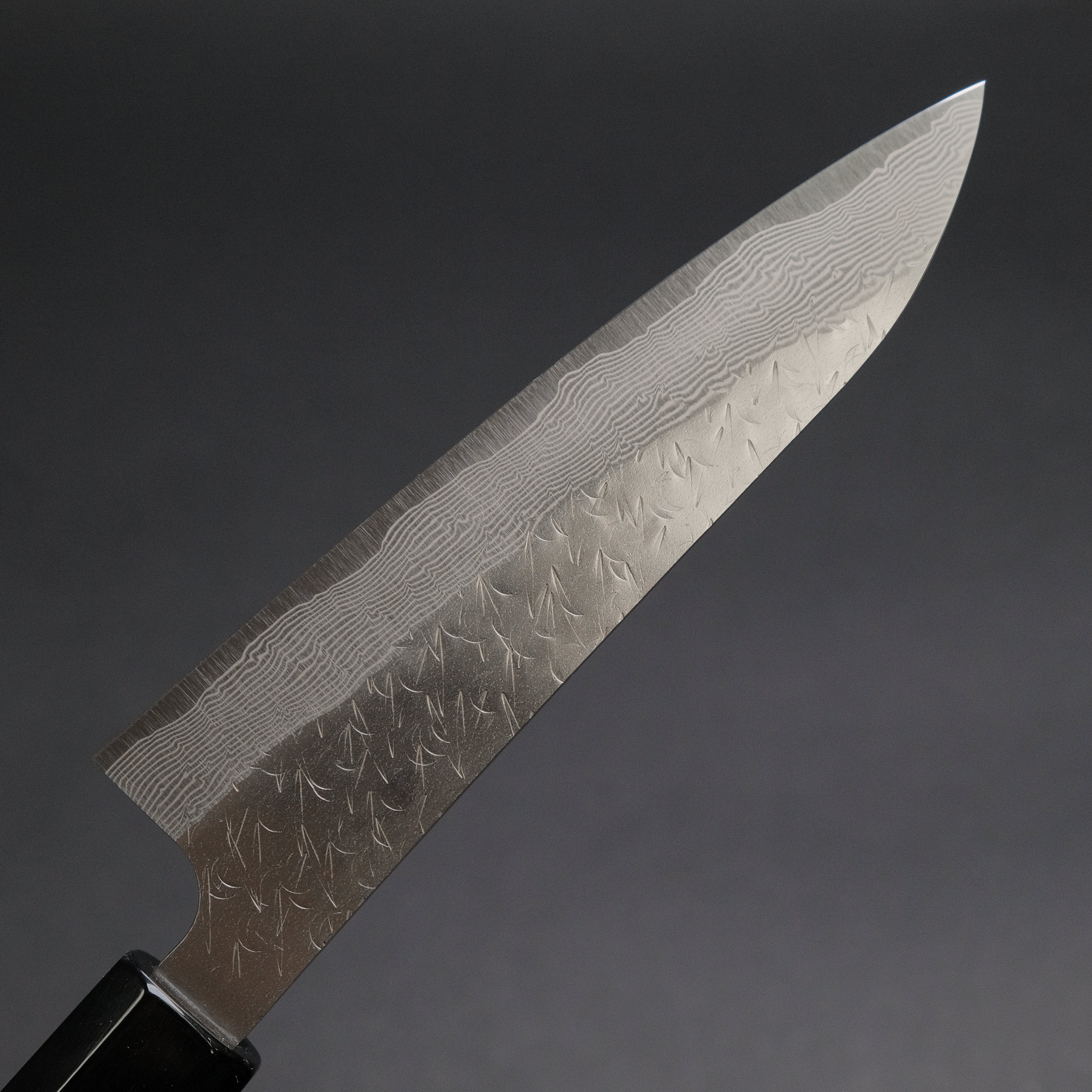 Nigara SG STRIX 150mm Petty Knife with Ebony Handle - Perfect for Precision Slicing, Dicing & Garnishing in Home Kitchens & Professional Cooking