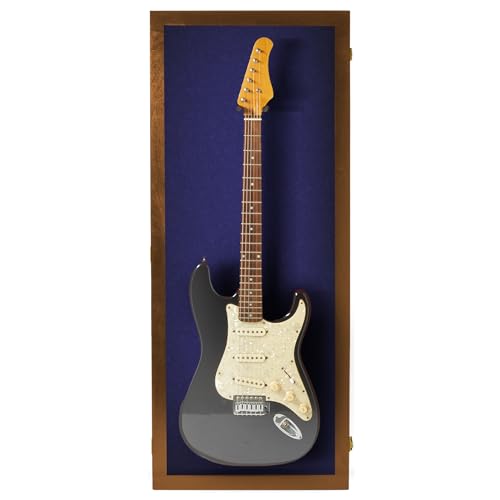 Walnut - Blue Felt