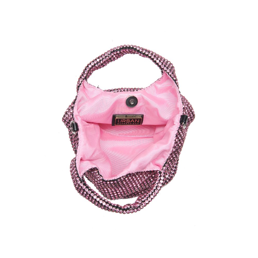 Rihanna Women's Evening Clutch Bag for Parties, Weddings & Special Occasions - Elegant Small Purse with Rhinestone Decor