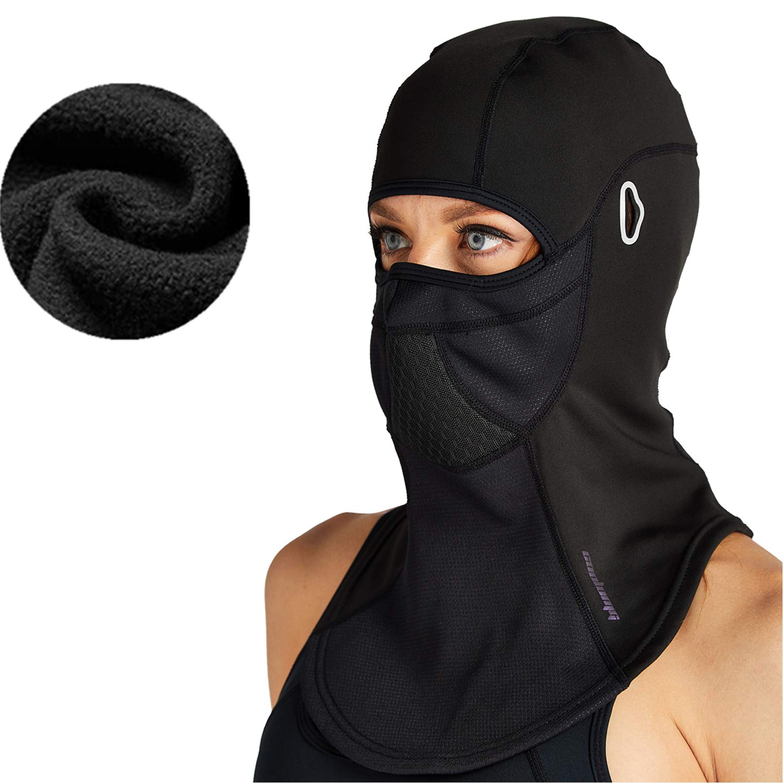 Windproof Thermal Balaclava Ski Mask for Men & Women - Winter Scarf Neck Warmer Hood for Cycling, Running, Snowboarding - Perfect for Cold Weather Outdoor Sports & Winter Activities