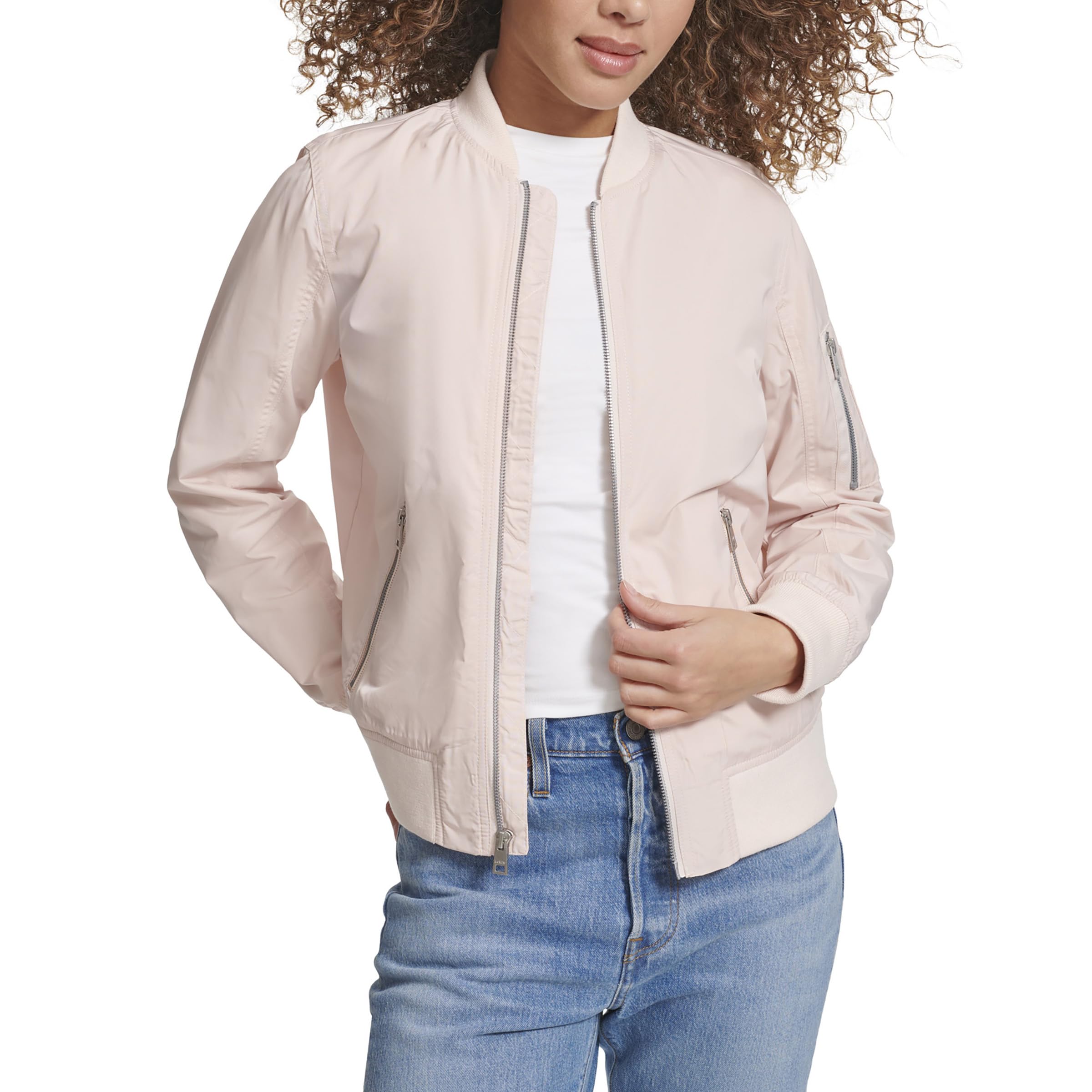 Levi's Women's Melanie Newport Bomber Jacket - Lightweight Casual Outerwear (Regular & Plus Size) | Perfect for Spring Layering, Streetwear Fashion & Everyday Wear