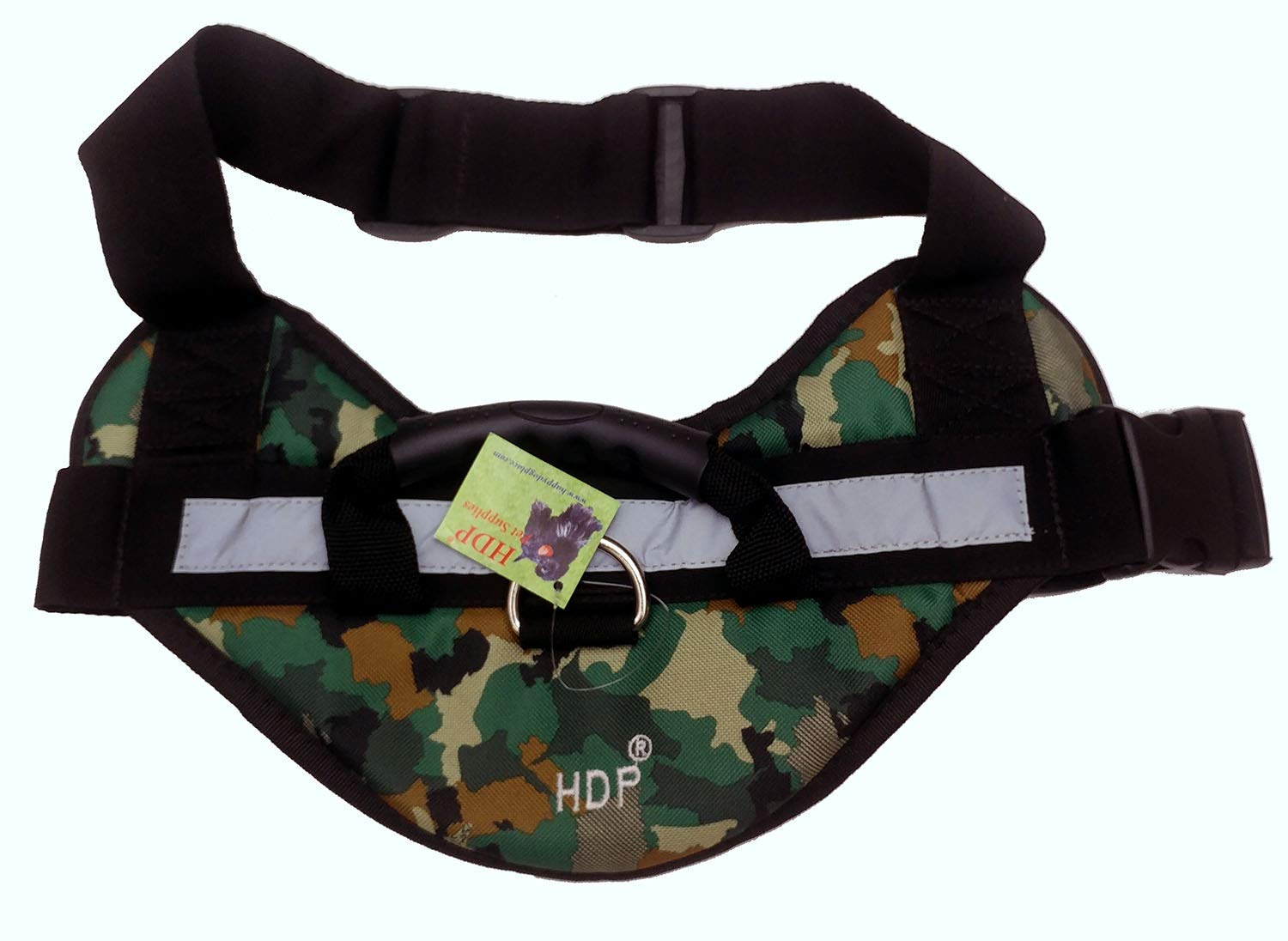 No-Pull Soft Dog Harness for Large Breeds - X-Large Camo Design - Comfortable & Secure for Walking, Training & Outdoor Adventures