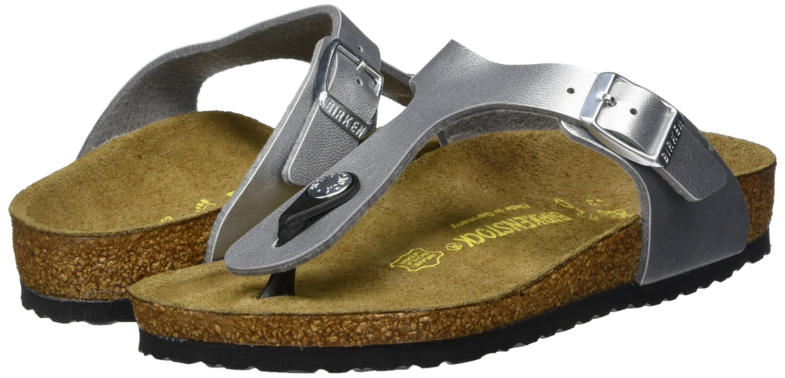 BIRKENSTOCK Girls' Comfortable Flip Flops Sandals Size 4 US - Perfect for Beach, Pool, and Summer Outfits