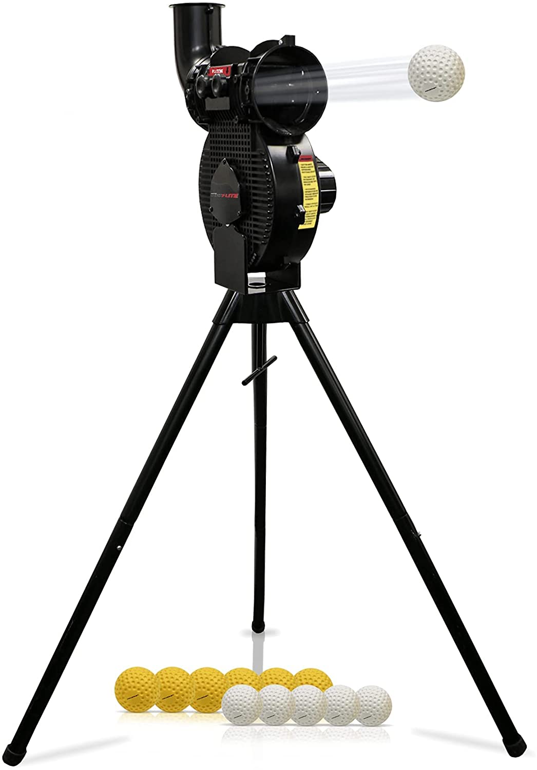 Launch F Lite Baseball Pitching Machine - Portable & Adjustable for Training, Practice, and Games | Perfect for Backyard, Batting Cage & Team Drills
