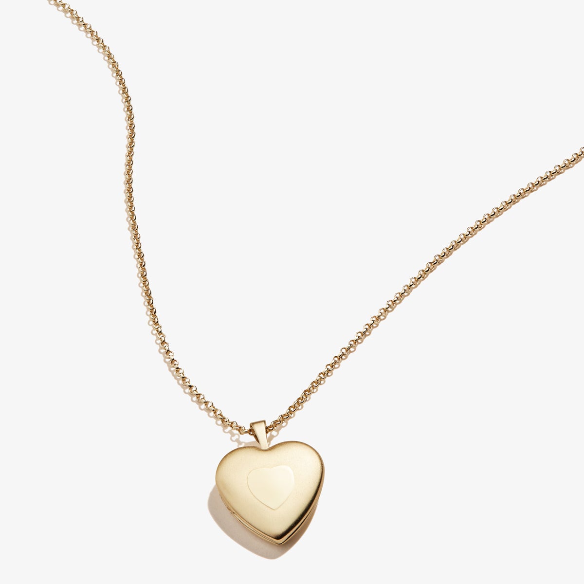 Heart Locket Necklace for Women - Sterling Silver Engraved Pendant with Chain - Perfect Gift for Valentine's Day, Anniversary & Mother's Day