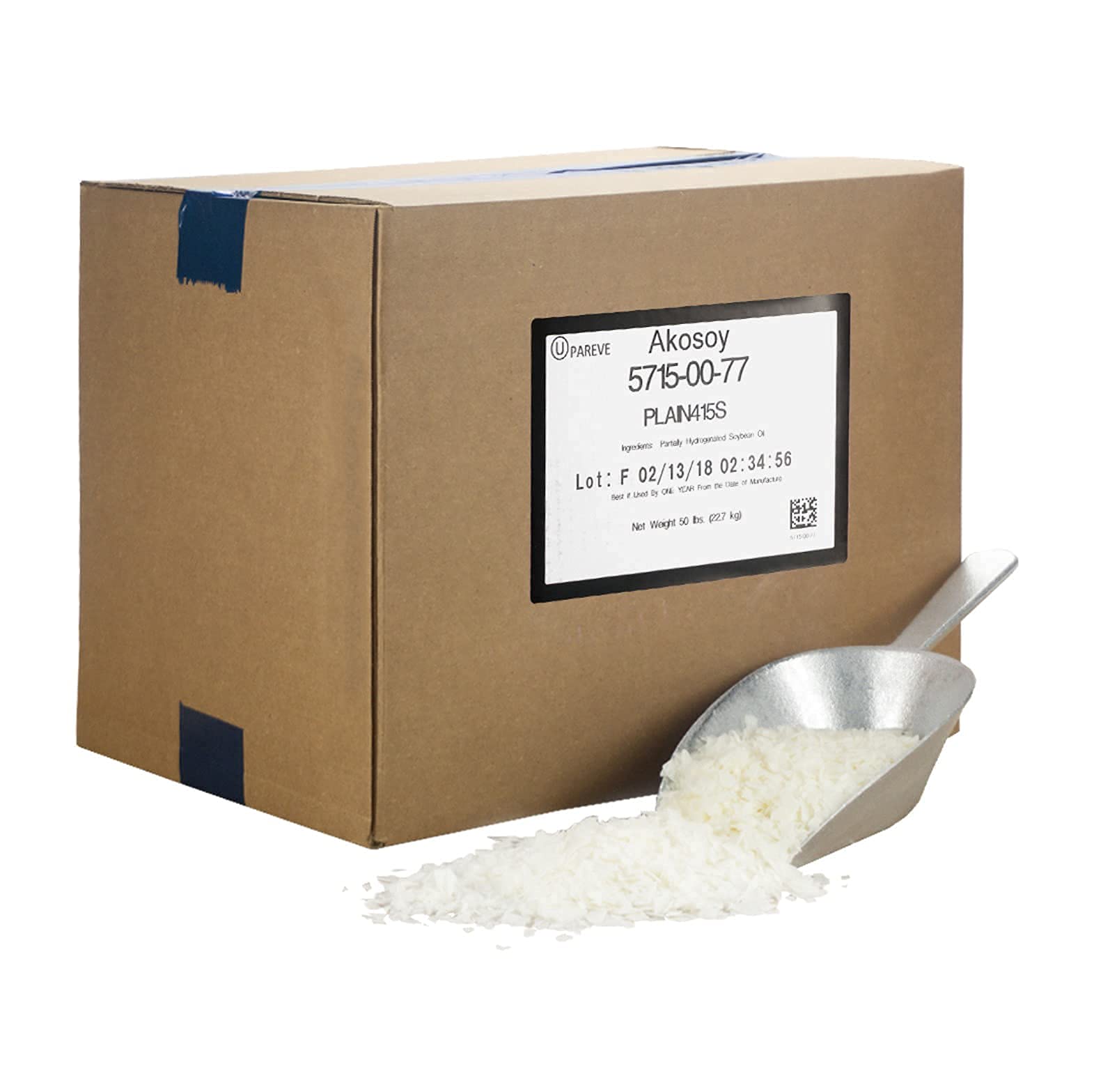 Premium Golden Brand 415 All-Natural Soy Wax Flakes (10-45LB) - Bulk Candle Making Supplies for DIY Candles, Wax Melts & Home Fragrance (45 LB, White) - Perfect for Handmade Soy Candles, Aromatherapy & Gift Making