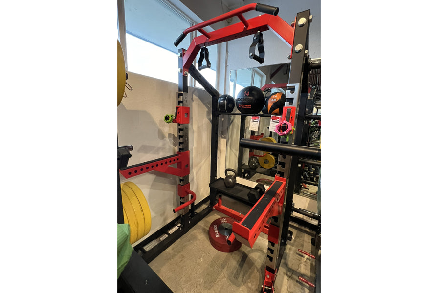 Warrior Elite 3.0 Power Rack - Heavy Duty Home Gym Equipment for Strength Training | Perfect for Garage & Home Workouts | Summer Sale