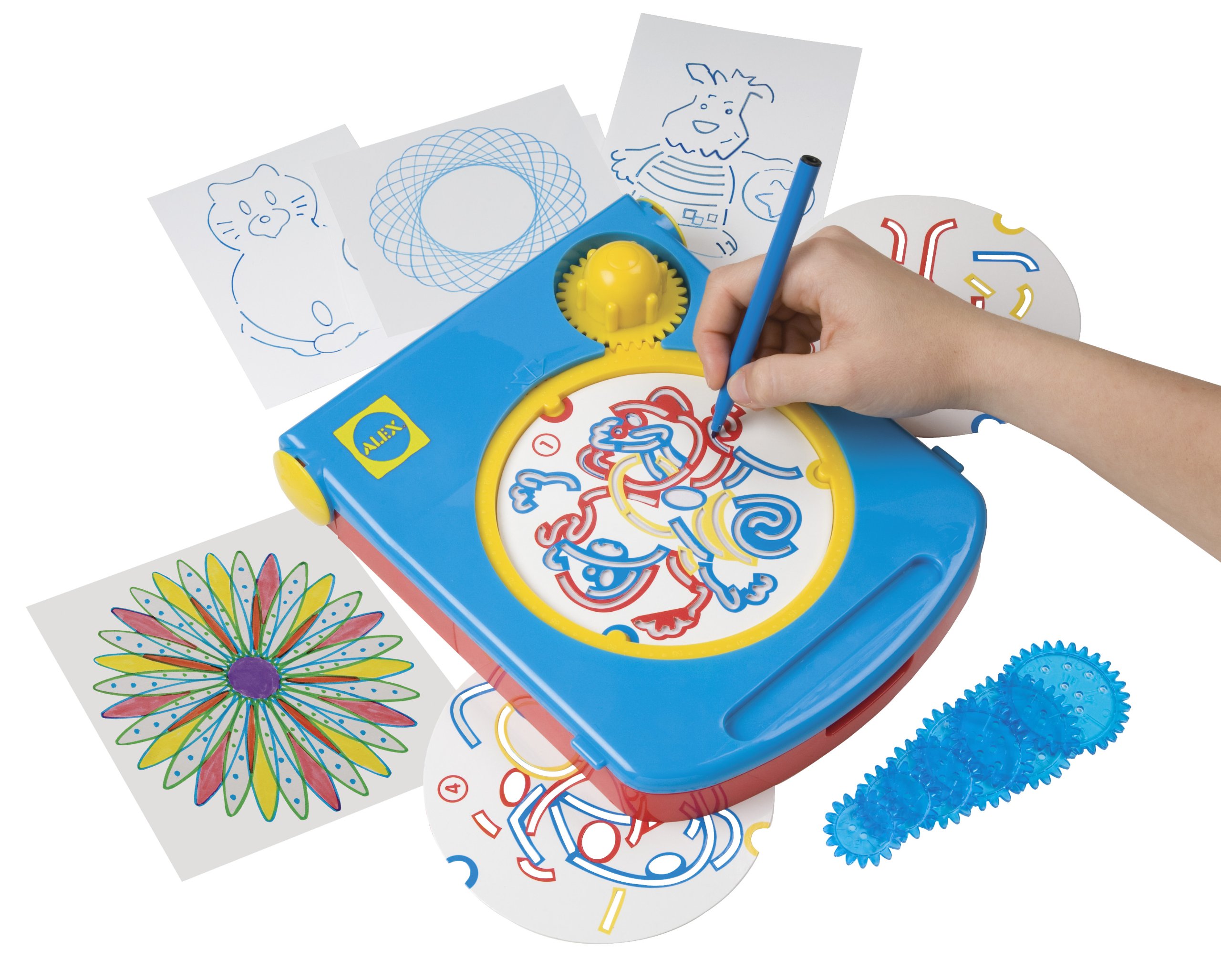 ALEX Toys Artist Studio Magic Picture Maker - DIY Art Kit for Kids, Creative Drawing & Coloring Set - Perfect for Birthday Gifts, Classroom Activities & Family Craft Time
