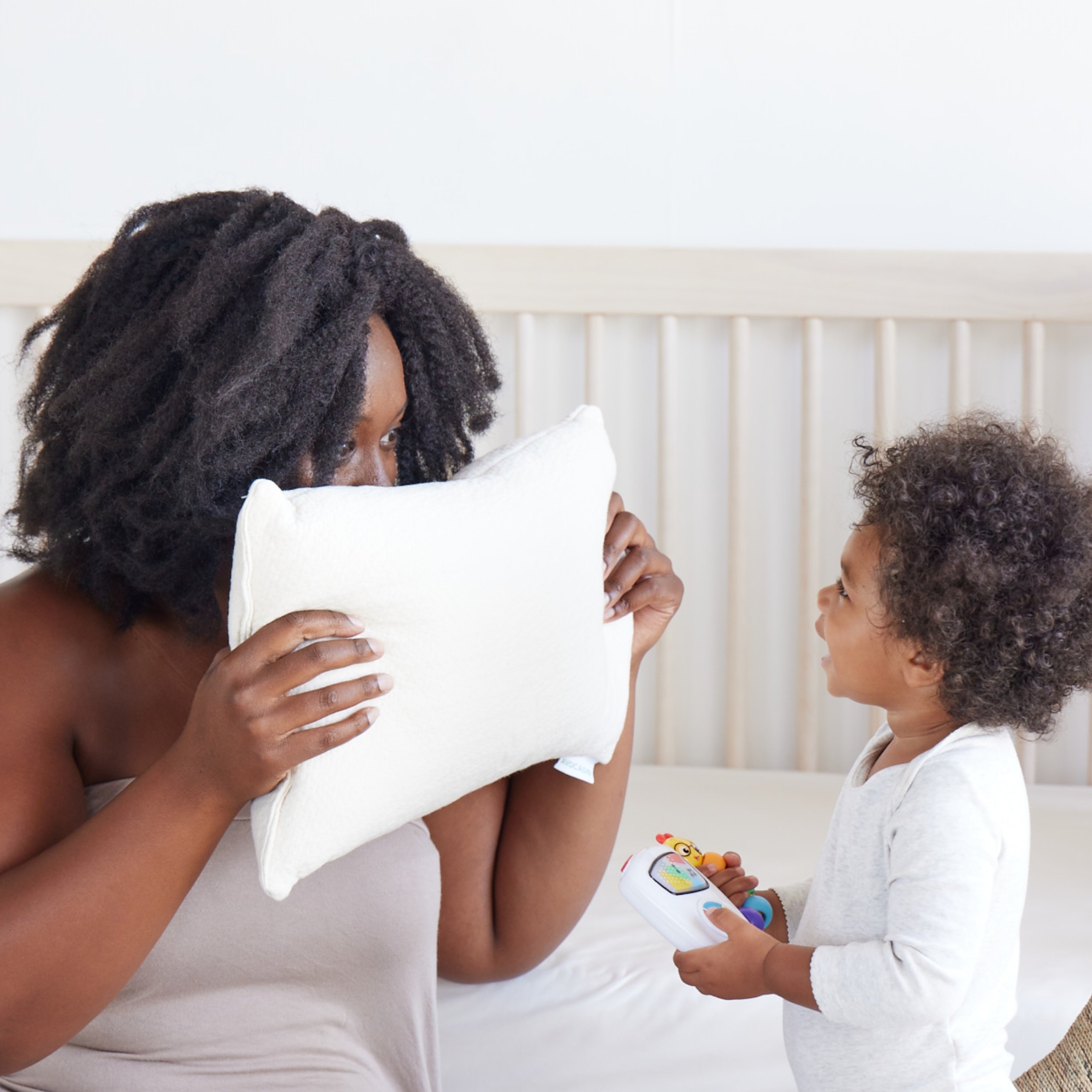 Organic Toddler Pillow for Better Sleep - Hypoallergenic & Breathable Baby Pillow for 1-3 Year Olds - Perfect for Nursery, Daycare & Travel