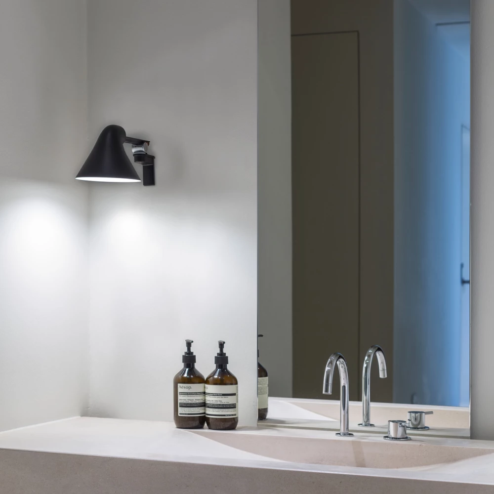 Modern NJP Wall Lamp - Sleek LED Sconce Light Fixture for Bedroom, Living Room & Hallway | Energy Efficient Indoor Lighting | Easy Installation Home Decor