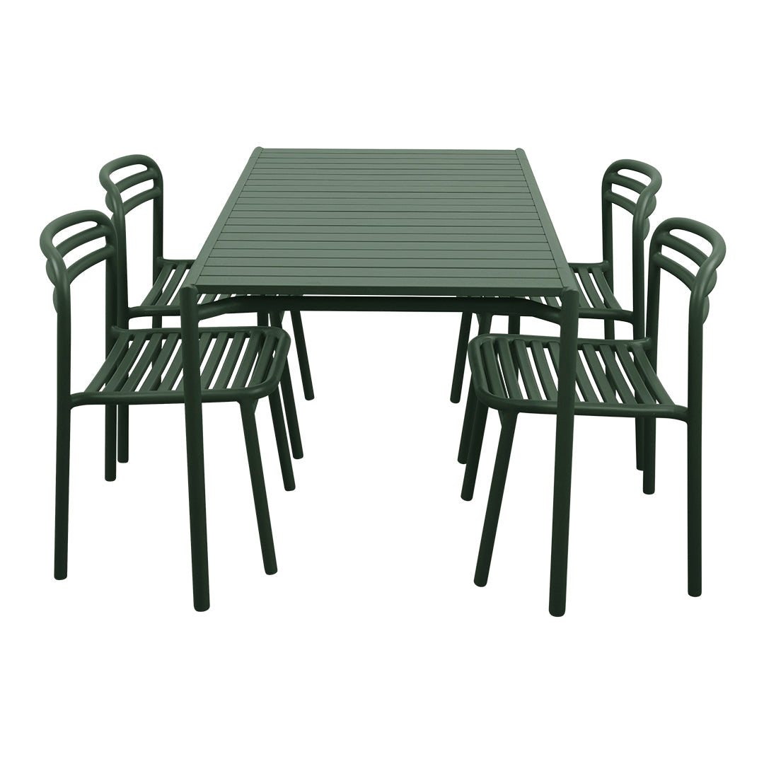 Dark Green Aluminum