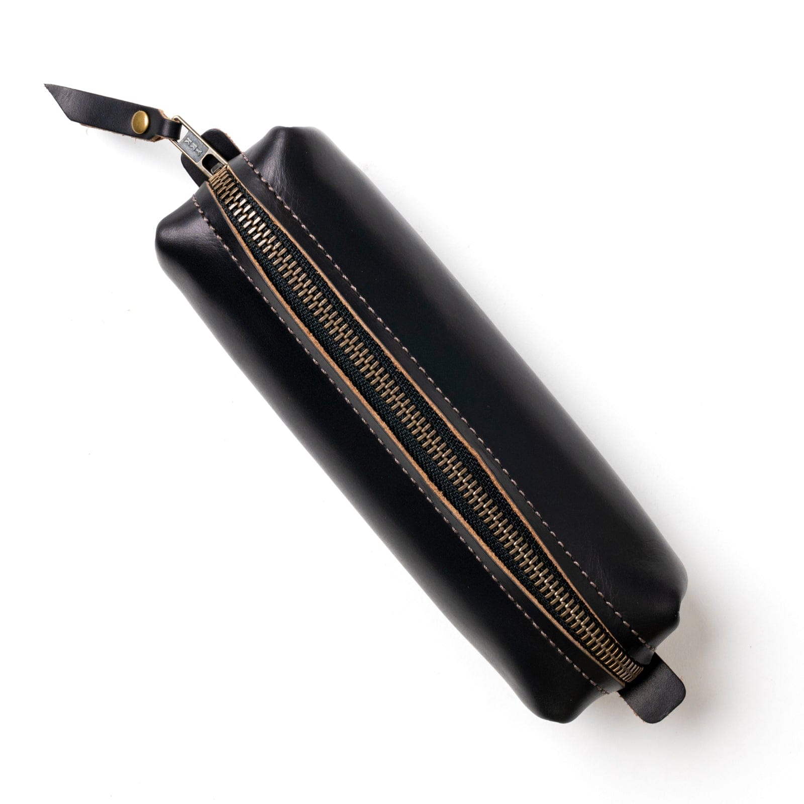Premium Genuine Leather Pencil Case for School & Office - Stylish Organizer for Pens, Markers & Art Supplies - Perfect Gift for Students & Professionals