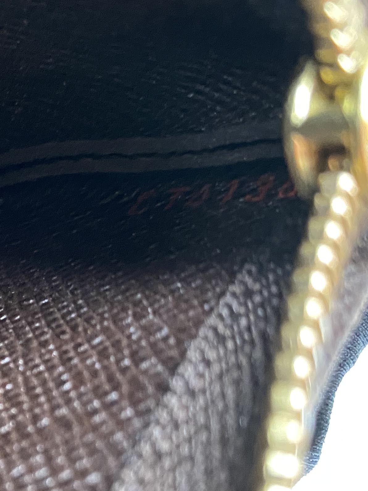 Louis Vuitton Damier Ebene Key Pouch - Genuine Leather Key Holder Wallet for Women & Men | Perfect for Organizing Keys, Cards & Coins | Ideal for Travel, Work & Everyday Use