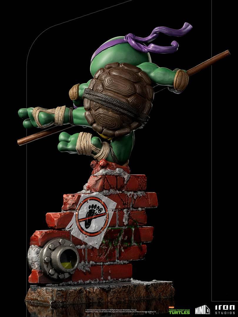 Iron Studios TMNT Donatello MiniCo Figure - Teenage Mutant Ninja Turtles Collectible Action Figure for Display & Gifts - Perfect for Comic Fans, Anime Lovers & Home Office Decor