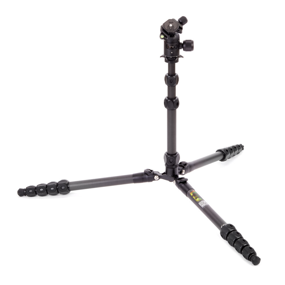 Legends Bucky Carbon Fiber Tripod System with AirHed VU Attachment - Professional Camera Support for Photography & Videography - Perfect for Outdoor Shoots, Studio Work, and Travel Filming