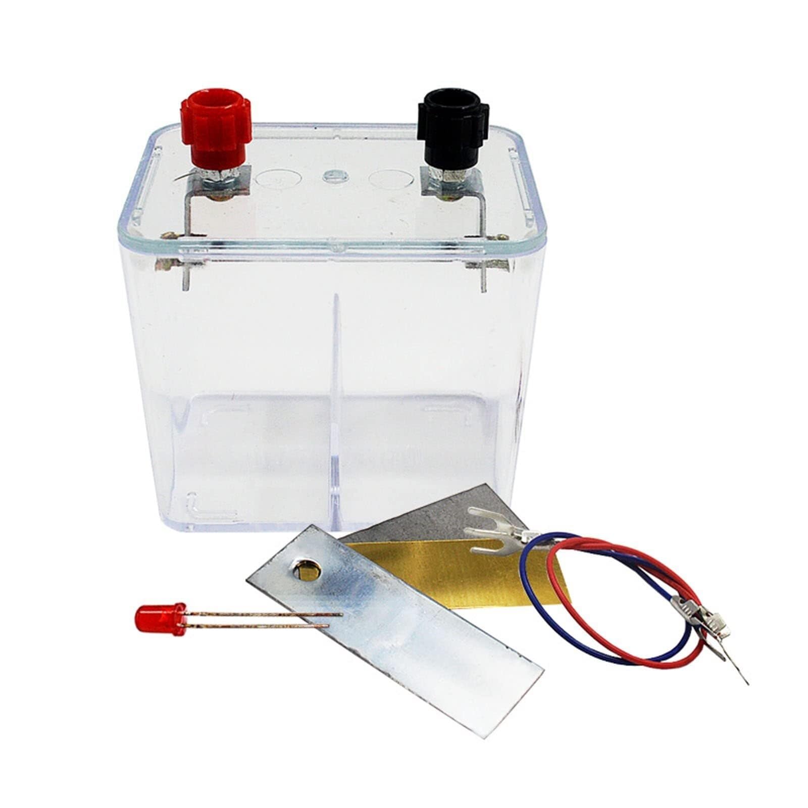 Primary Battery Experiment Kit - Convert Chemical to Electrical Energy for Science Labs & Teaching