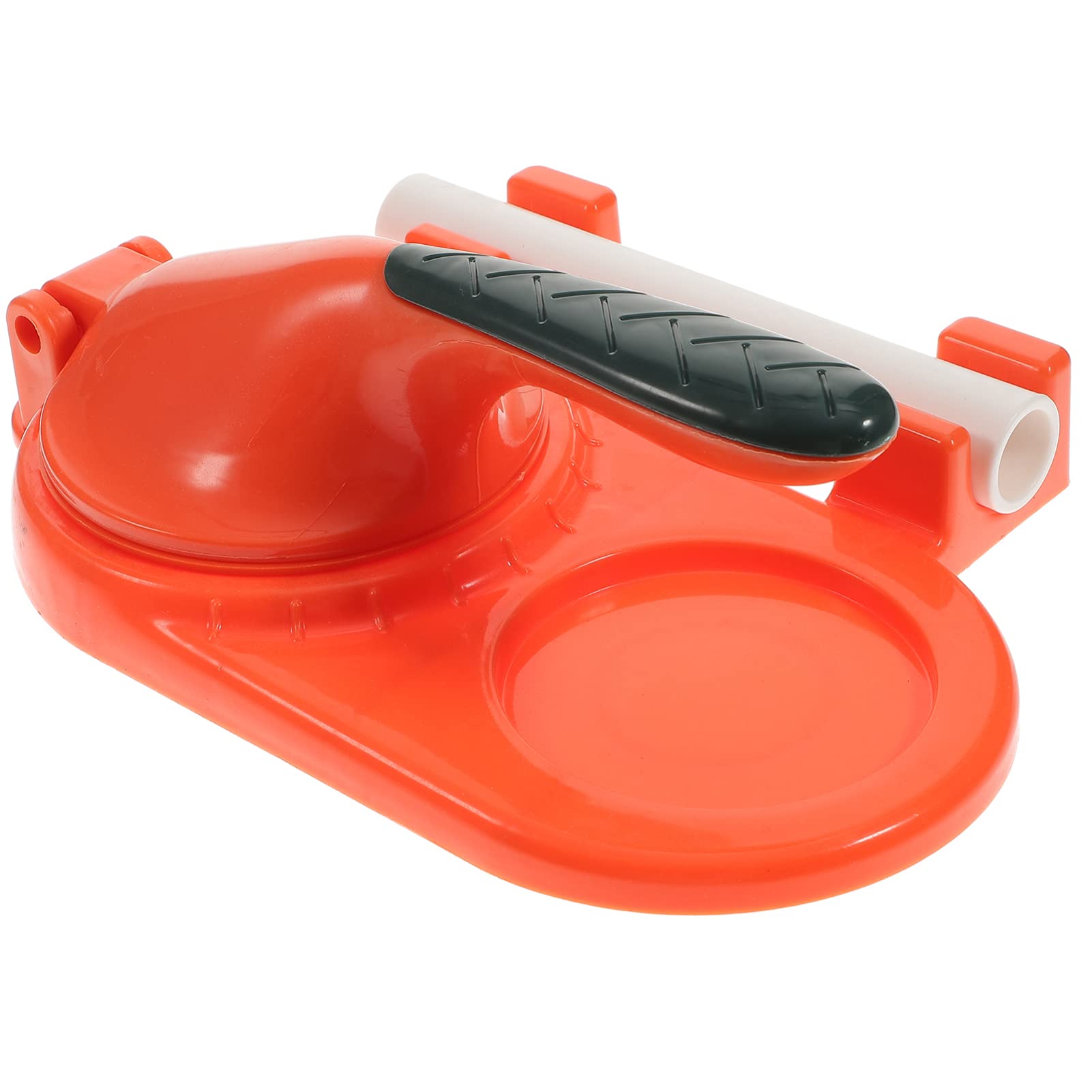**Angoily Manual Tortilla Press & Dumpling Maker Set - Stainless Steel Dough Press for Tortillas, Dumplings, Pizza, Roti & Pastry | Perfect for Home Kitchen & Restaurant Use | Orange**    *(Use for making fresh tortillas, dumplings, pizza dough, roti, and pastry at home or in commercial kitchens.)*