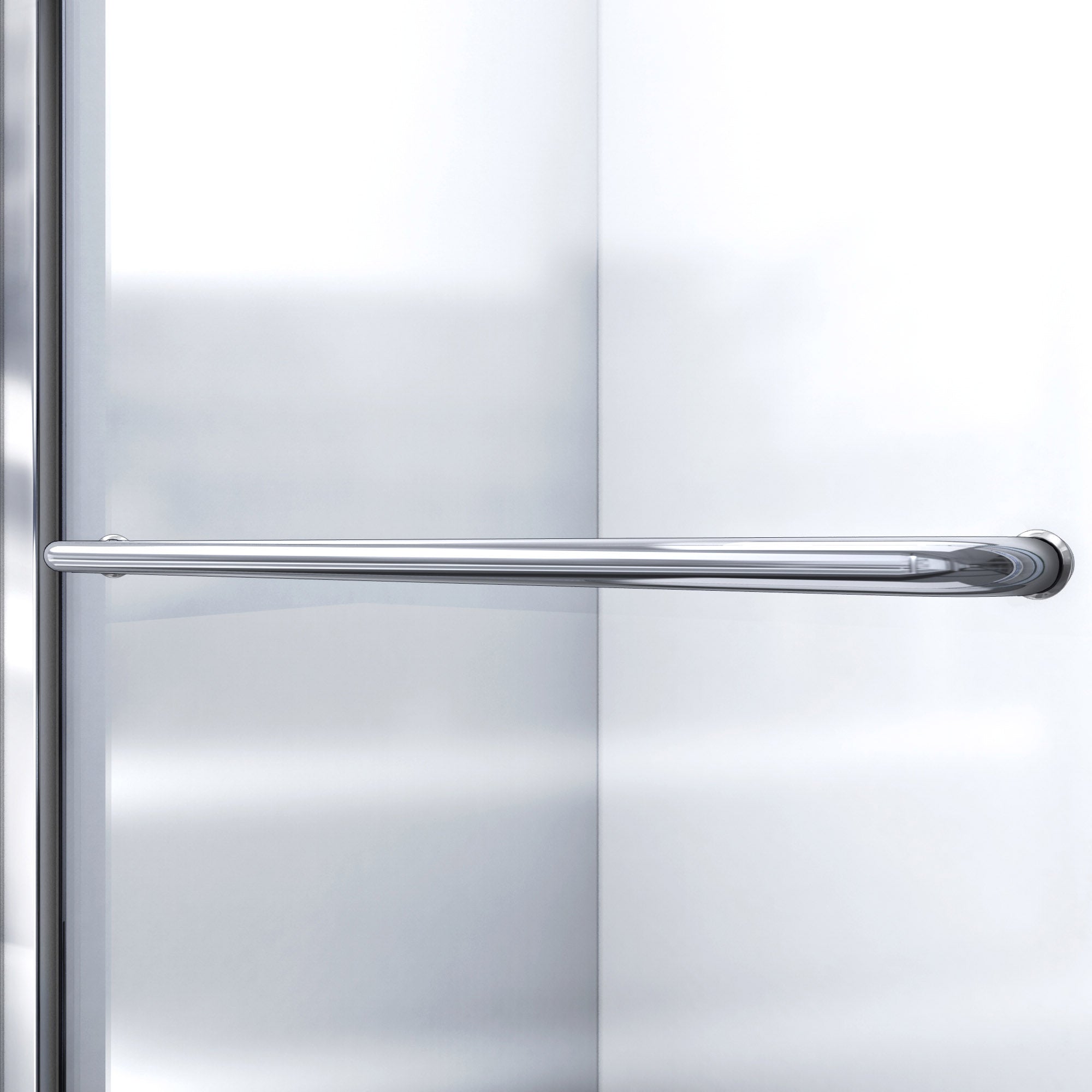 DreamLine Infinity Z 36x48x74.75 Inch Semi-Frameless Sliding Shower Door with SlimLine Base Kit - Clear Glass - Perfect for Modern Bathroom Renovations & Spa-Like Showers