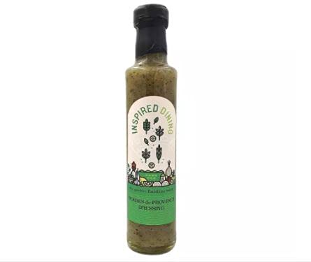 **Inspired Dining Herbes De Provence Dressing 245g - Premium French Herb Seasoning for Salads, Roasted Vegetables & Gourmet Dishes – Perfect for Tomato Salad, Baked Artichokes & Parmesan Asparagus**