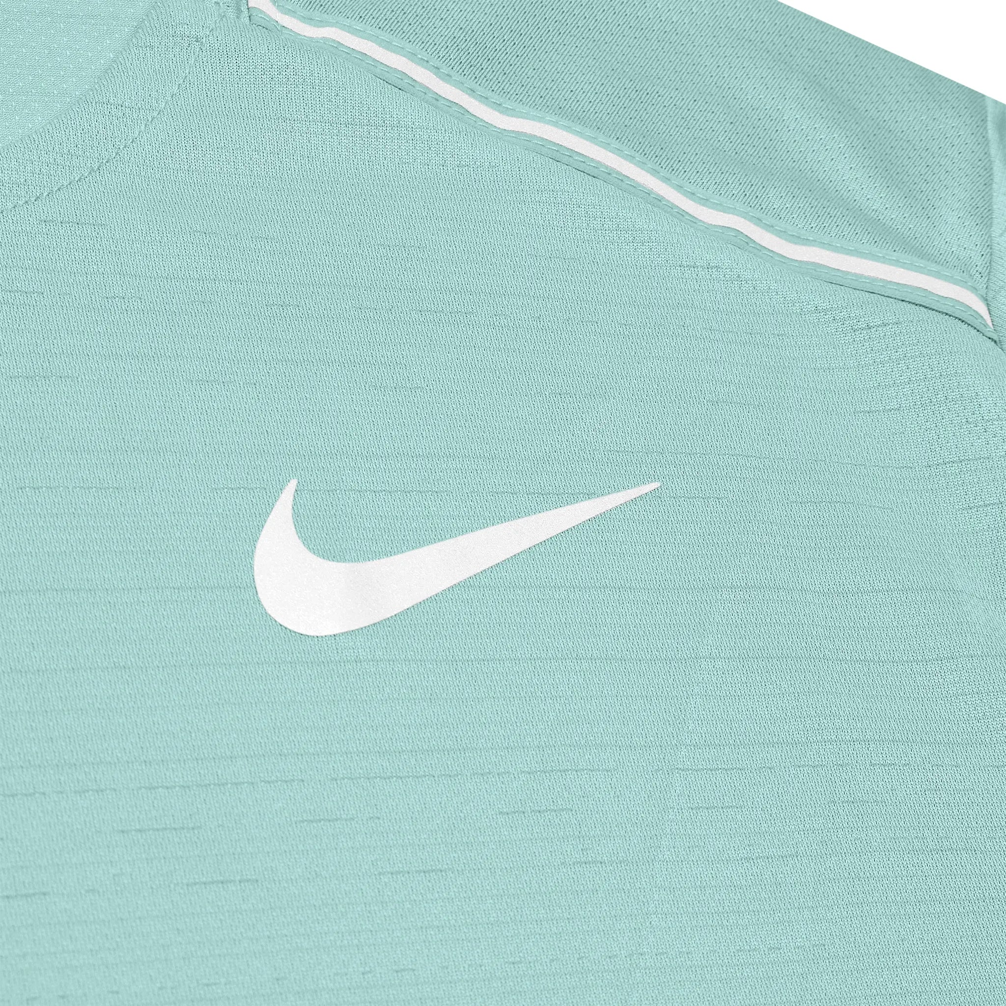 Nike Miler 1.0 Running T-Shirt for Men - Lightweight Mineral Green Workout Top - Perfect for Jogging, Gym & Outdoor Activities