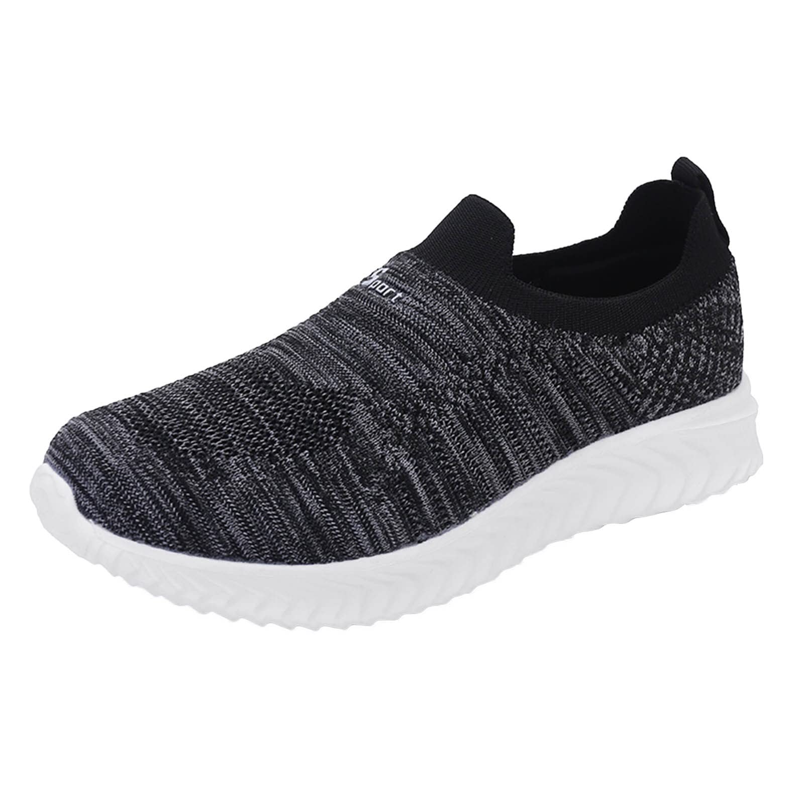 **Men's Lightweight Mesh Sneakers for Walking - Breathable Summer Outdoor Shoes - Large Size Comfortable Footwear for Hiking, Travel & Daily Wear**