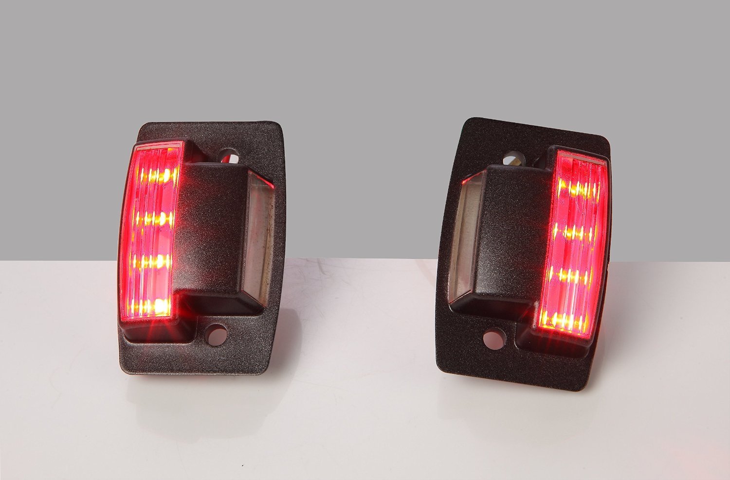 94-02 Dodge RAM 1500-5500 LED License Plate Light Kit with White & Red Running Lights - Durable Replacement for Truck Nighttime Visibility & Safety