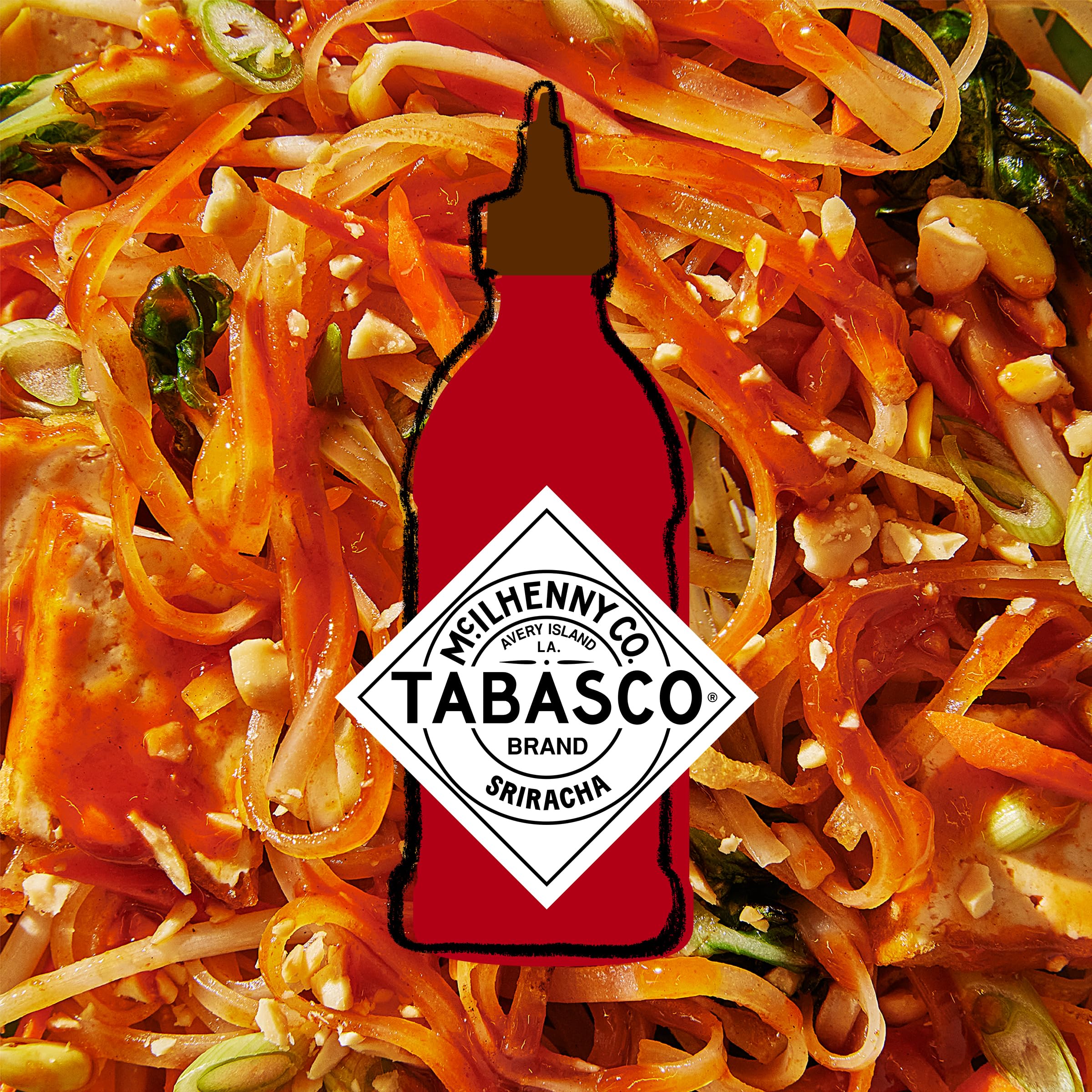 TABASCO® Sriracha Hot Sauce Packets - Medium Spicy Thai-Style Sauce with Louisiana Twist (0.2 Oz, Pack of 200) | Perfect for Stir-Fry, Teriyaki, Burgers, Tacos & On-The-Go Meals | Rich Flavor Single-Serve Hot Sauce for Restaurants, Takeout & Food Trucks