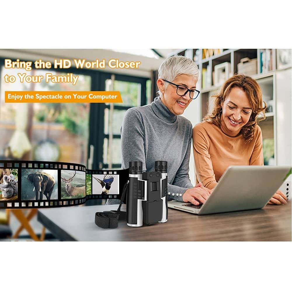 12x32 5MP Digital Binoculars with 2