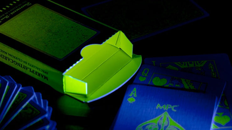 Glow in The Dark Playing Cards - Neon Edition for Poker, Magic Tricks & Nighttime Games | High-Visibility Deck for Ultimate Fun