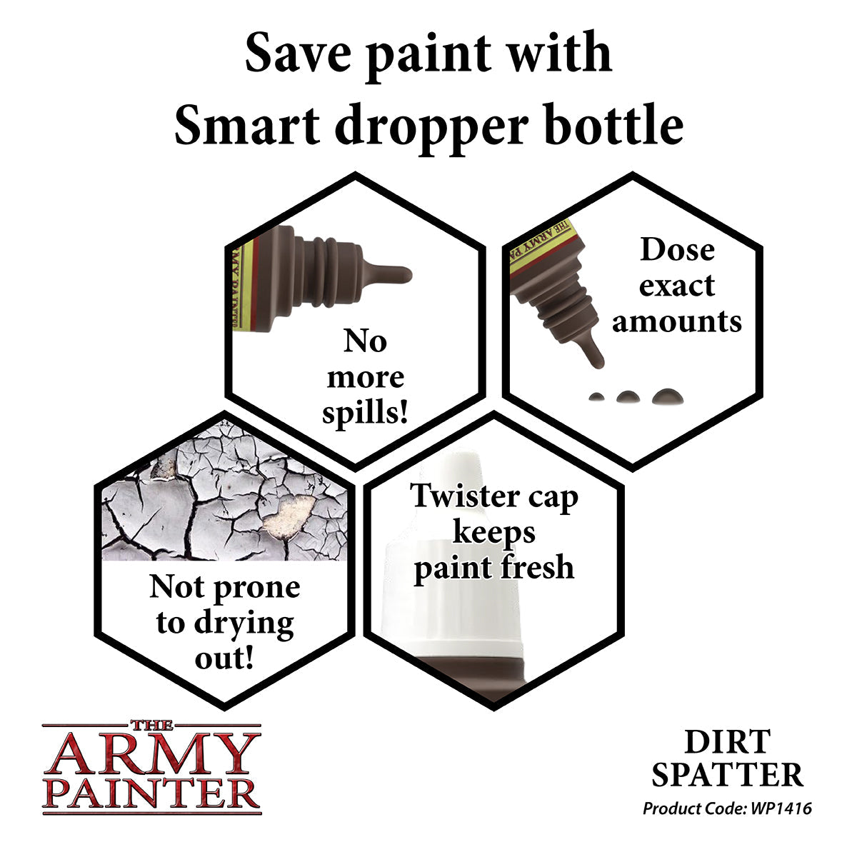 Dirt Spatter War Paints - Premium Face & Body Paint for Cosplay, Halloween & Special Effects Makeup - Perfect for Theatrical, Costume & Fantasy Events