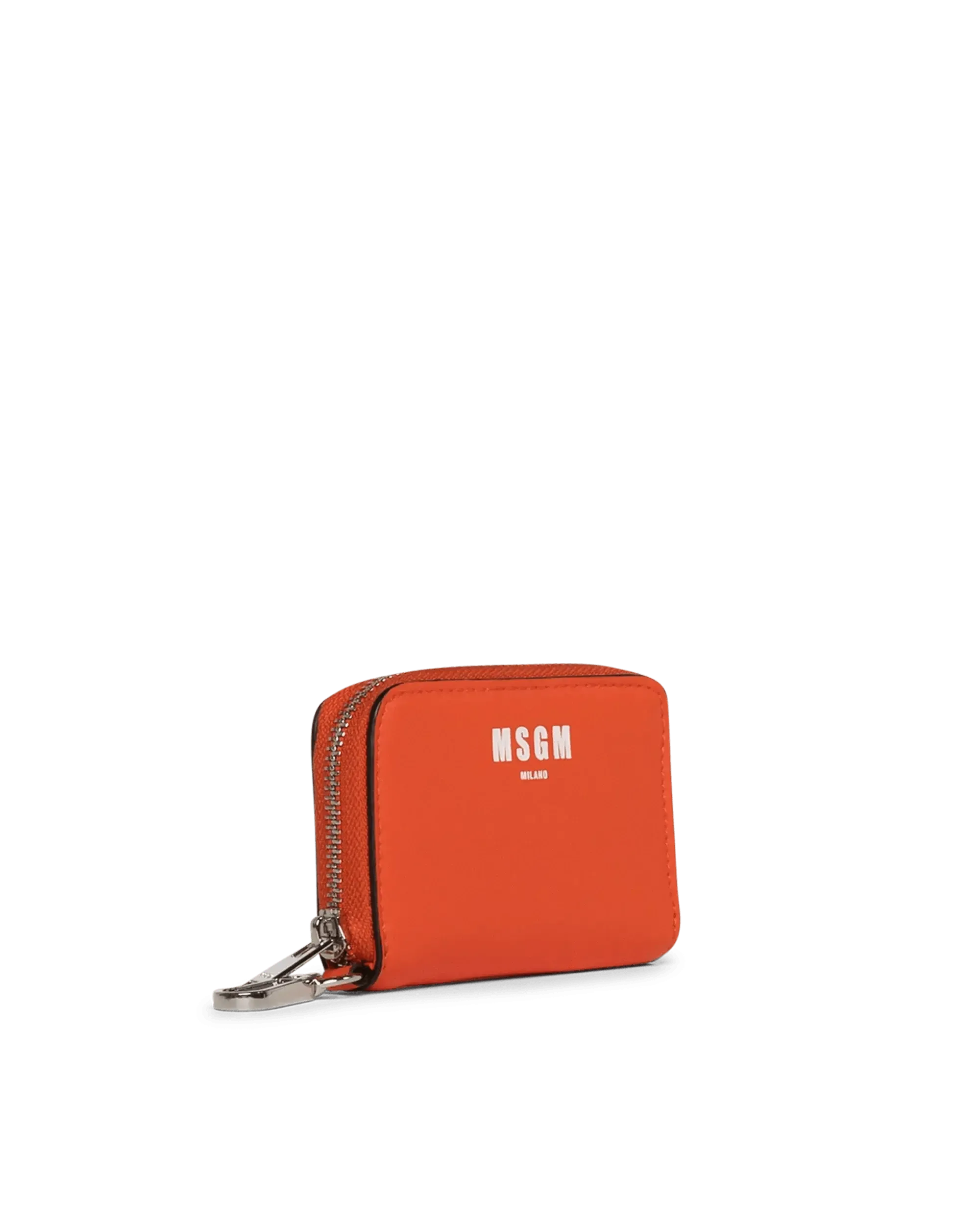Mini Logo Print Zip Cardholder - Slim RFID Blocking Wallet for Men & Women - Perfect for Travel, Business & Everyday Use