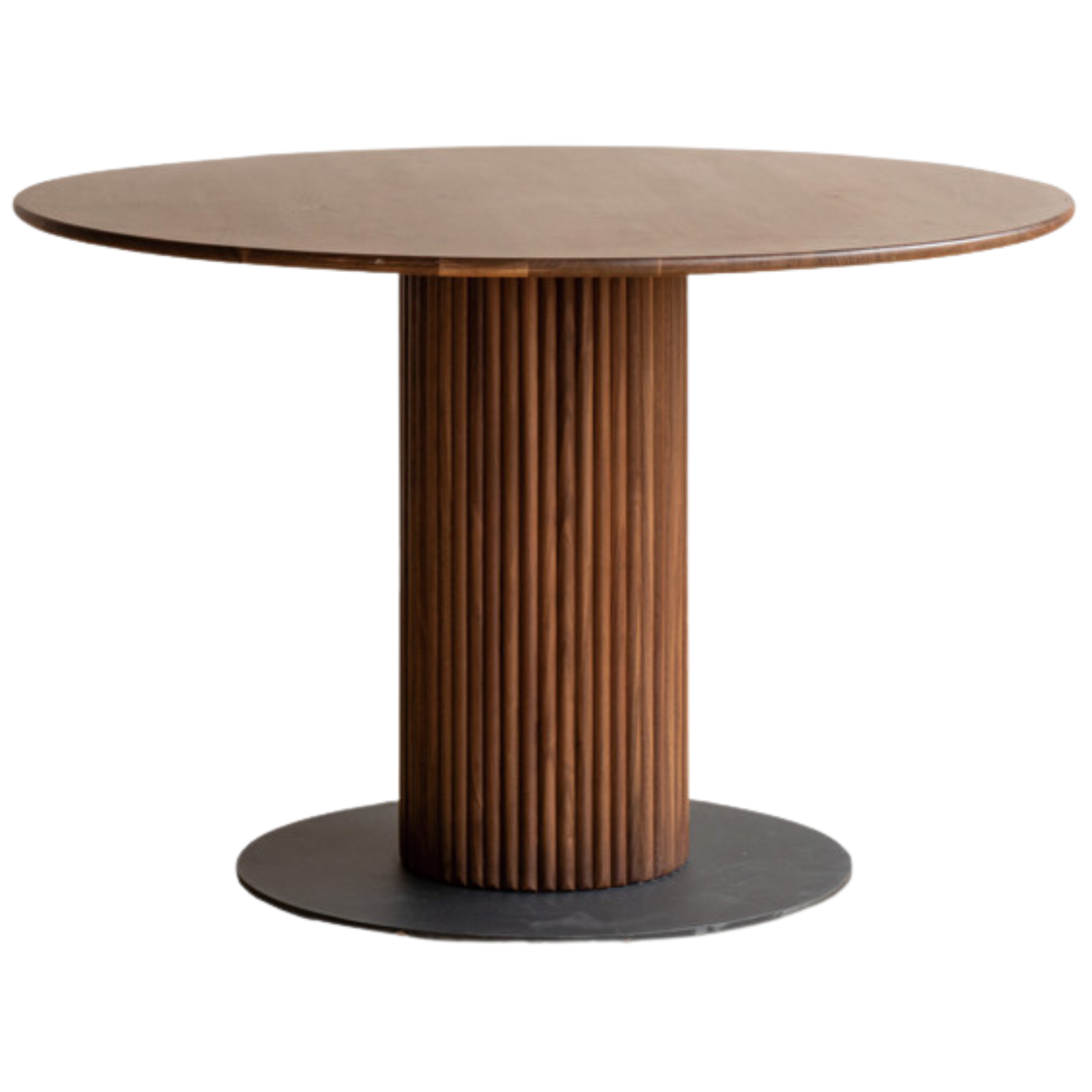 Solid Black Walnut Wood Dining Table - Rustic Farmhouse Style for Dining Room & Kitchen | Durable & Elegant Home Furniture