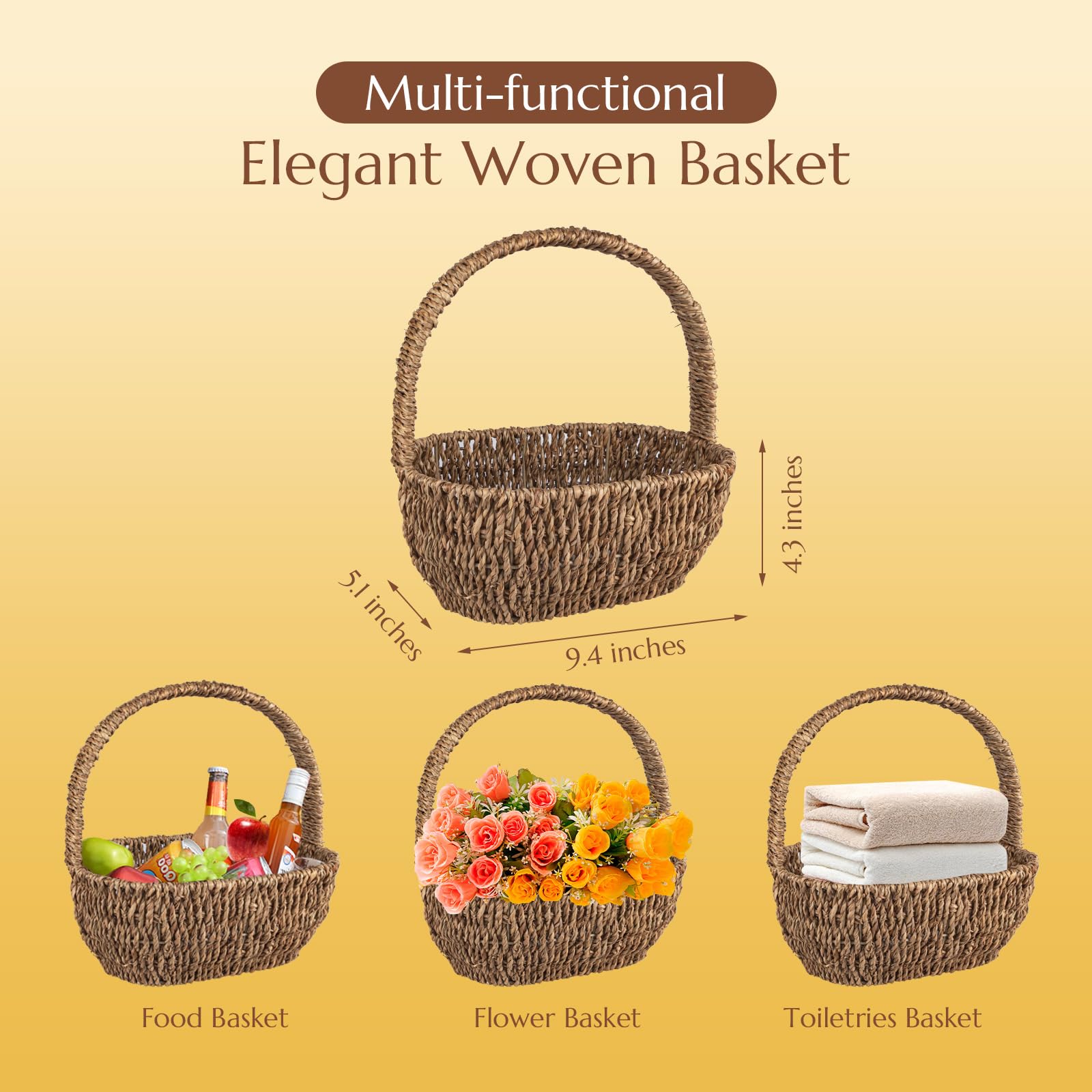 Luxury Bath & Body Gift Set for Women & Men - 8pc Spa Basket with Shower Gel, Bubble Bath, Bath Salt & Sponge - Perfect for Mother's Day, Birthday, Wedding & Anniversary Gifts - Relaxing Home Spa Experience