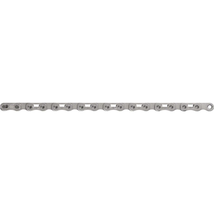 SRAM Rival Flattop Chain 12/13 Speed 126 Links PowerLock Connector Silver E1 - High-Performance Bike Chain for Road & Mountain Biking