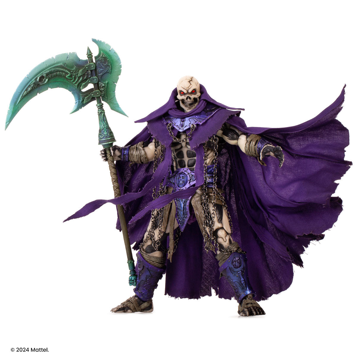 Masters of the Universe Scare Glow Deluxe 1/6 Scale Action Figure - Timed Edition Collectible for Display & Role Play | Perfect for Fans, Collectors, and Home Decor
