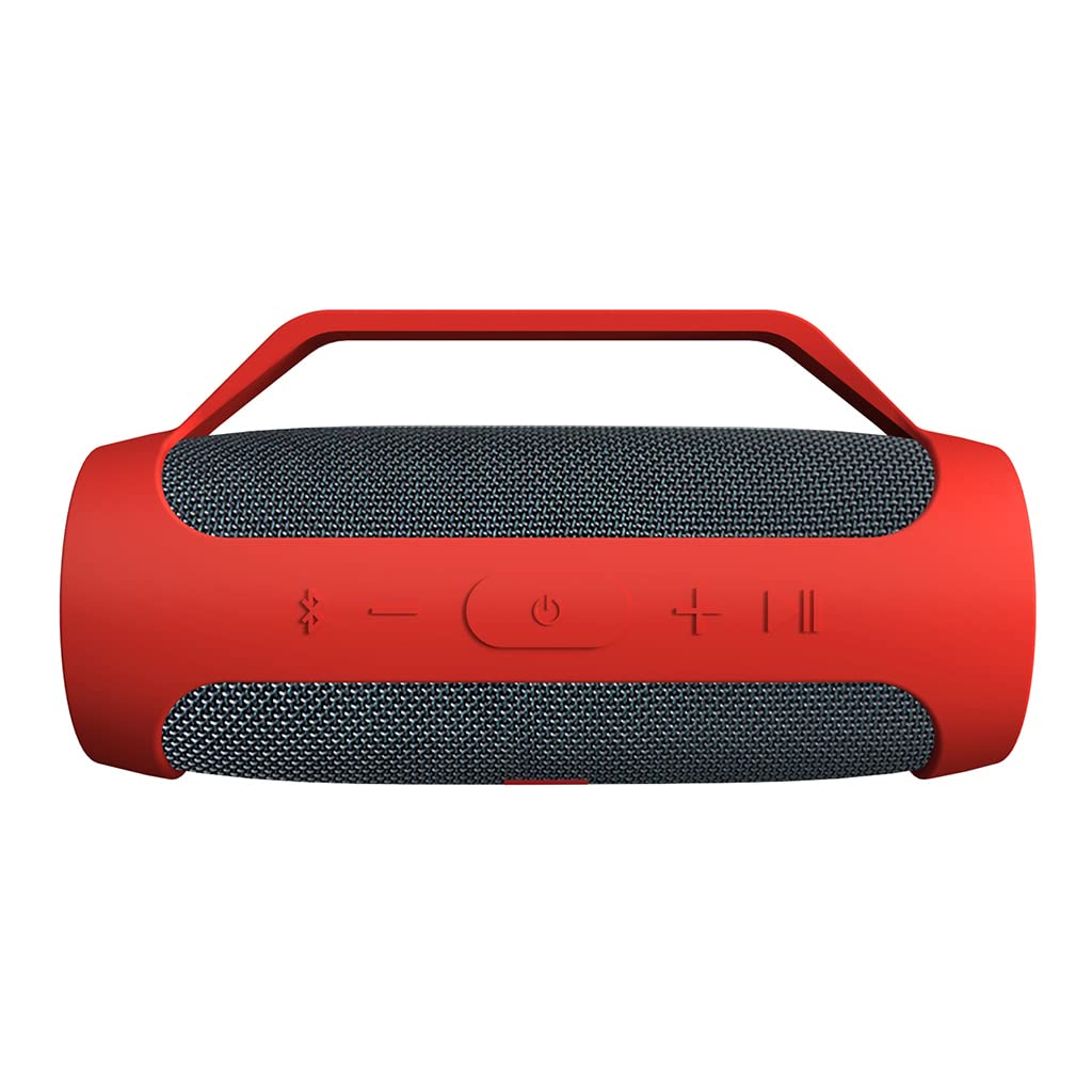 Hahawali Soft Silicone Protective Case for JBL Charge Essential Bluetooth Speaker - Shockproof Cover, Portable Travel Case (Red) - Perfect for Outdoor Adventures, Beach Trips, and Home Use