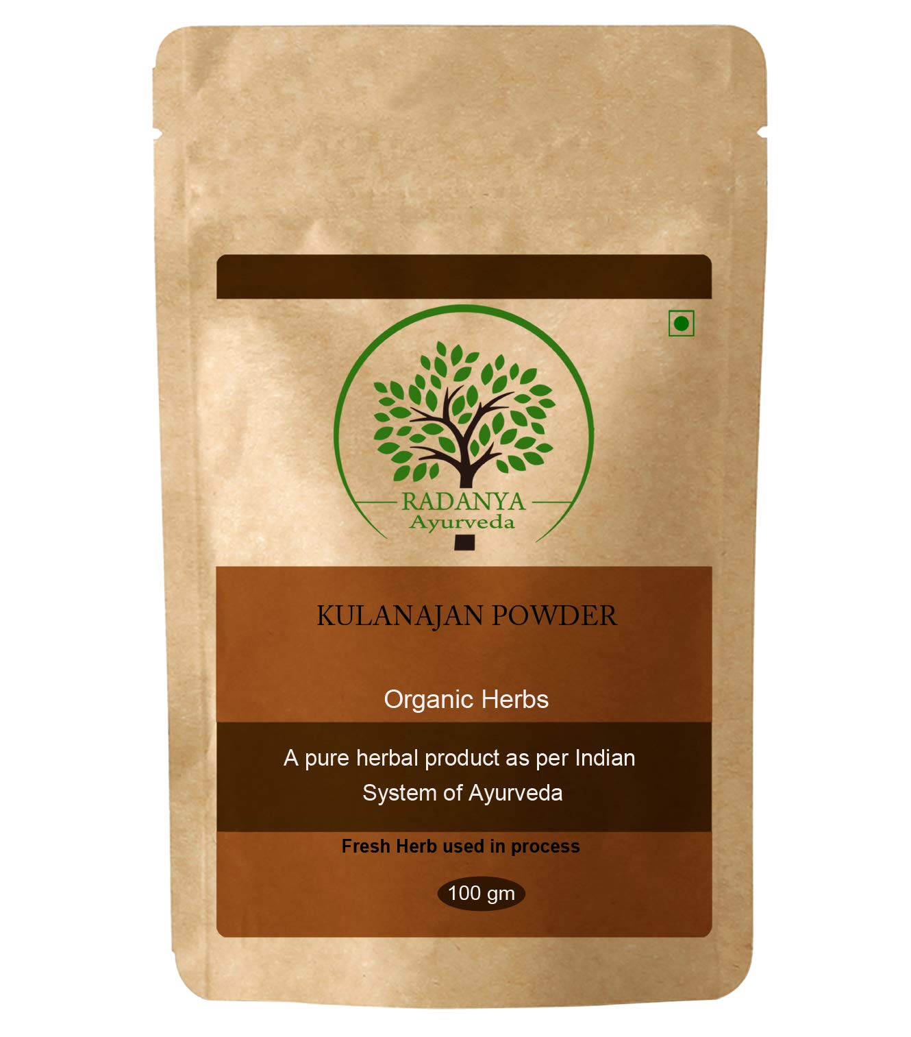 Premium Kulanajan Powder (Alpinia Galanga Powder) - 100% Pure, Organic & Natural Galangal Root Spice for Cooking, Tea & Ayurvedic Remedies - Perfect for Asian Cuisine, Herbal Teas & Digestive Health