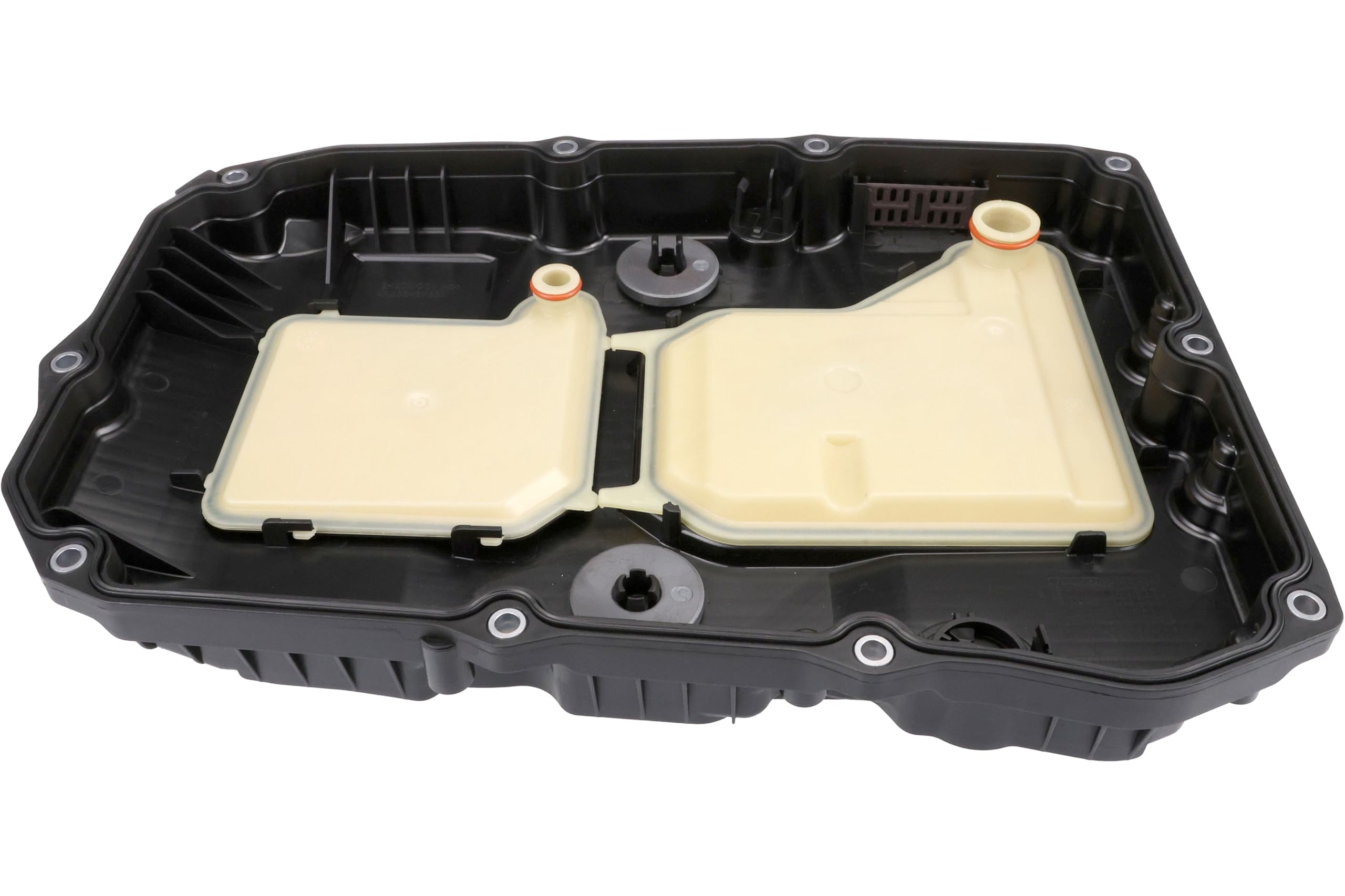URO Parts 7252703707 Transmission Oil Pan & Filter Kit - Includes Oil Pan, Filter, Gasket & Drain Plug - Perfect for Automatic Transmission Repair & Maintenance