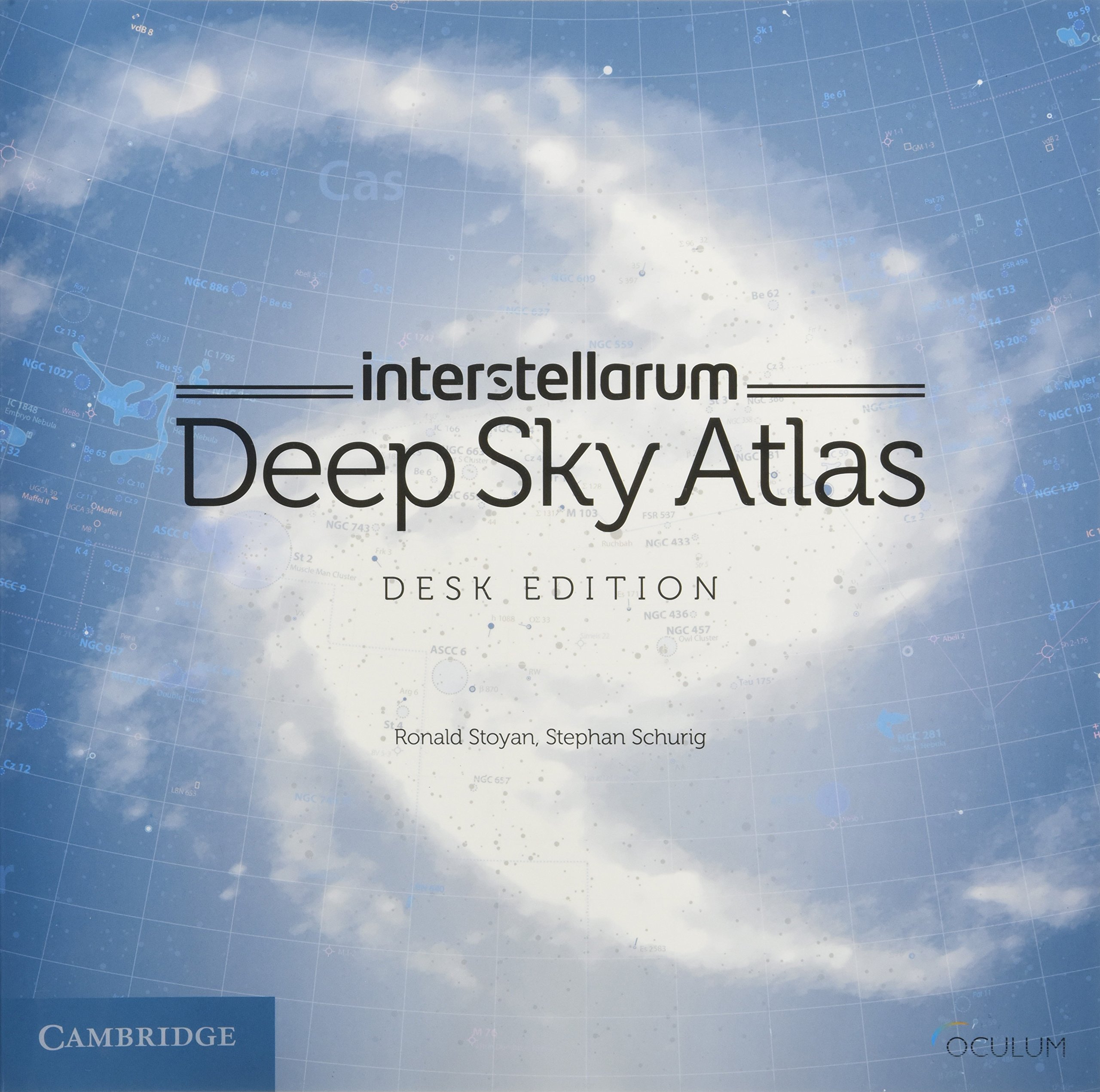Interstellarum Deep Sky Atlas: Desk Edition – Premium Star Map for Astronomy Enthusiasts – Perfect for Stargazing, Telescope Observation & Astrophotography