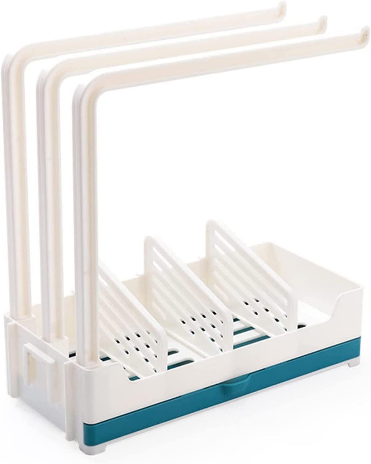 **Stainless Steel Kitchen Sink Caddy & Sponge Holder with Drain Pan - Expandable Sink Organizer for Dishwashing Sponges, Brushes & Cleaning Tools - Perfect for Home Decor & Kitchen Storage**    *(Use Case: Keep your sink area tidy while organizing sponges, brushes, and dish soap for a clutter-free kitchen!)*
