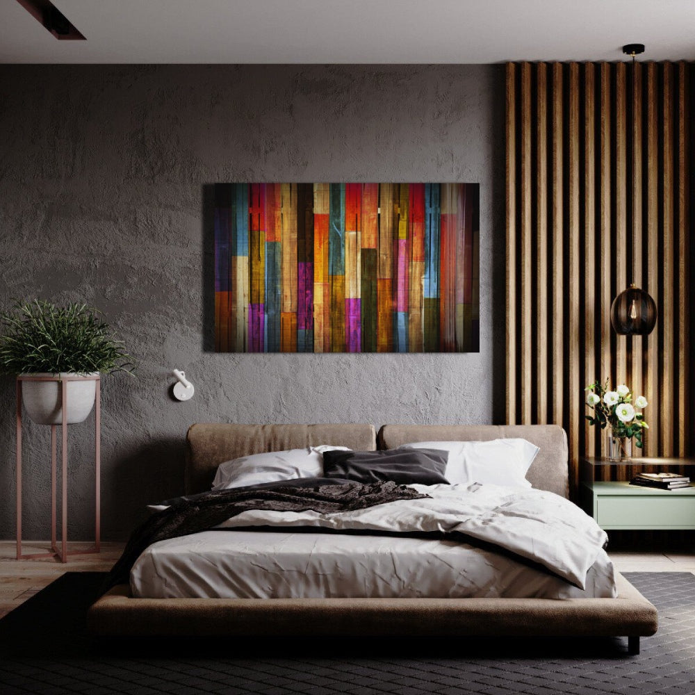 The Painted Woods - Premium Handcrafted Wooden Wall Art for Home & Office Decor | Perfect for Living Room, Bedroom, and Office Spaces