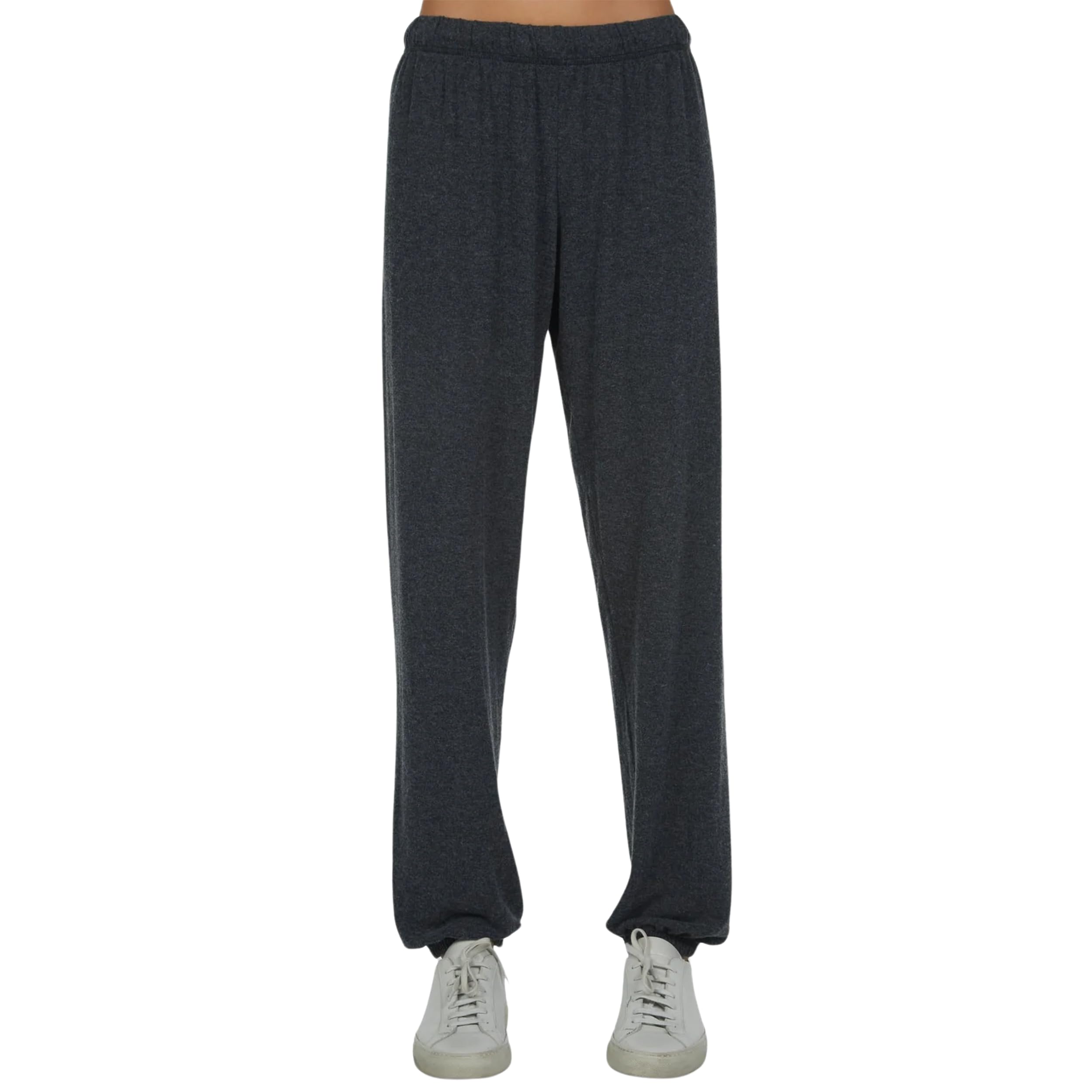 Michael Lauren George Core Women's Sweatpants - Stretchy Waistband, Soft Knit Fabric, Oversized Fit - Perfect for Yoga, Lounging & Casual Wear