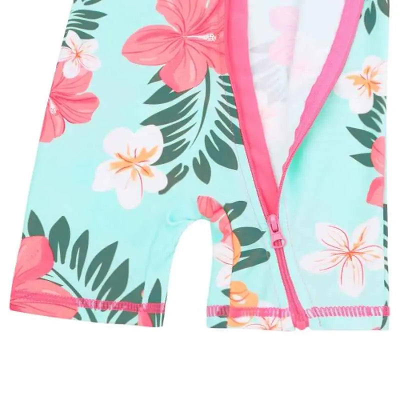 Long Sleeve Cartoon Kids Swimwear - UV Protection One Piece Bathing Suit for Boys & Girls | Perfect for Beach, Pool & Water Play