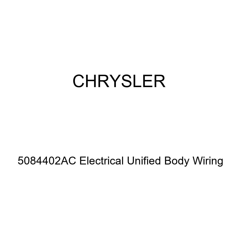 Genuine Chrysler 5084402AC Electrical Unified Body Wiring Harness - OEM Replacement Part for Dodge, Jeep, Ram Vehicles - Perfect for Electrical System Repairs & Upgrades