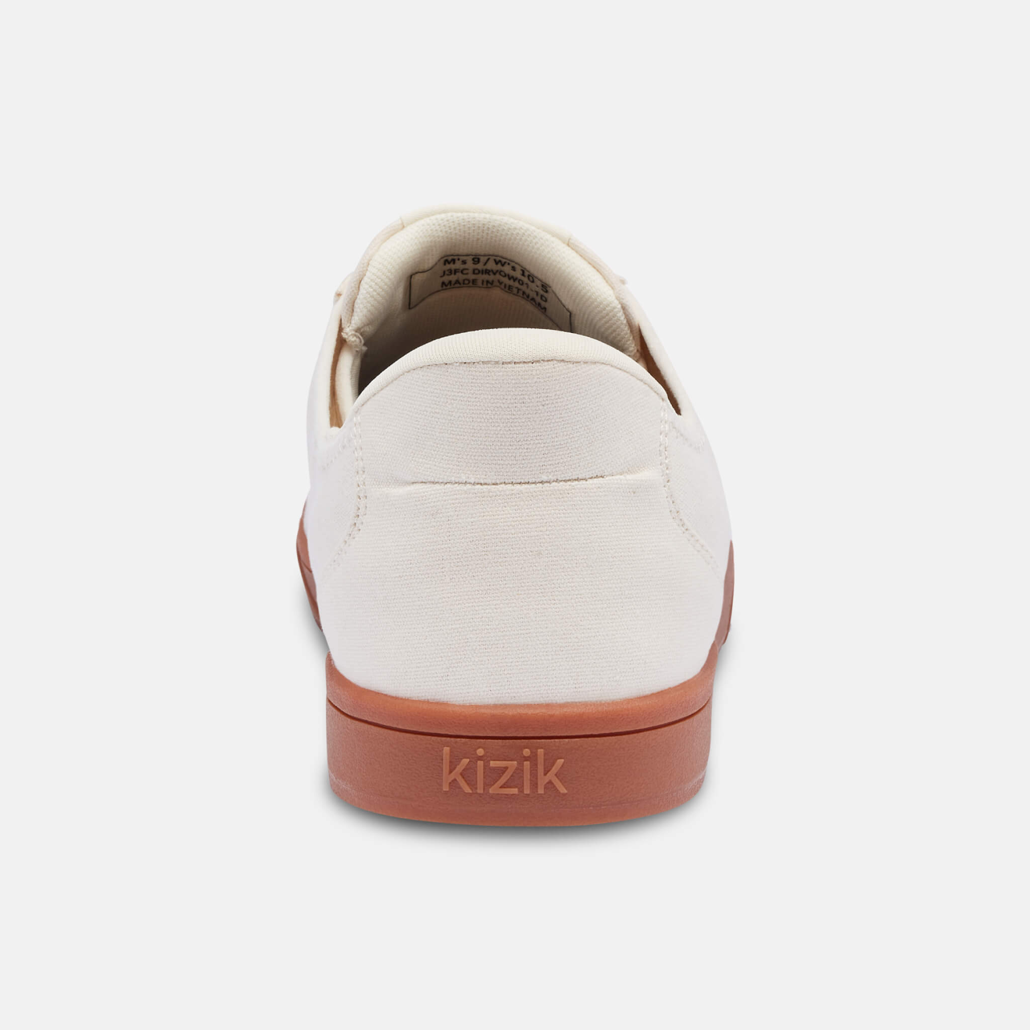 Men's Irvine Sneakers - Pristine White & Gum Sole - Casual Walking Shoes for Men | Perfect for Everyday Wear, Gym & Outdoor Activities